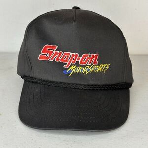 90s Old Vintage Snap On Tools Motorsports‎ Racing Snapback trucker hat cap